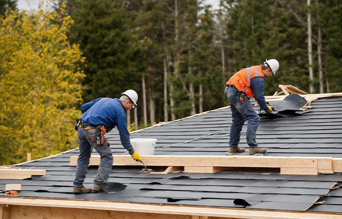 Residential roof replacement